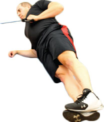 Side Plank with Single Arm Band Row