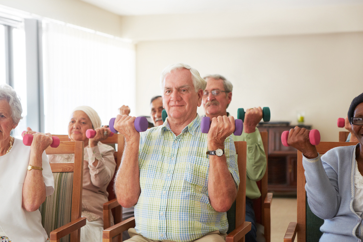 Sample Class Seated Exercises For Older Adults Ideafit