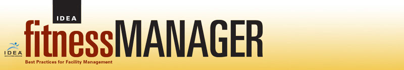 IDEA Fitness Manager Heading