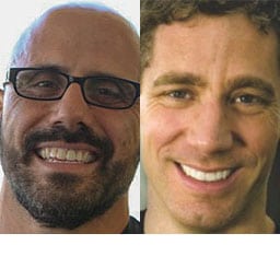 Chris Frankel and Fraser Quelch