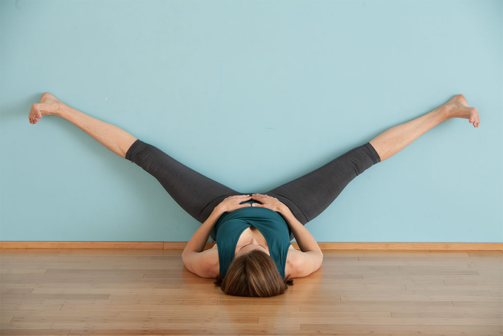 Wall yoga