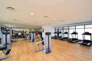 Training studio and gym