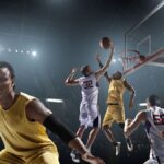 Basketball players