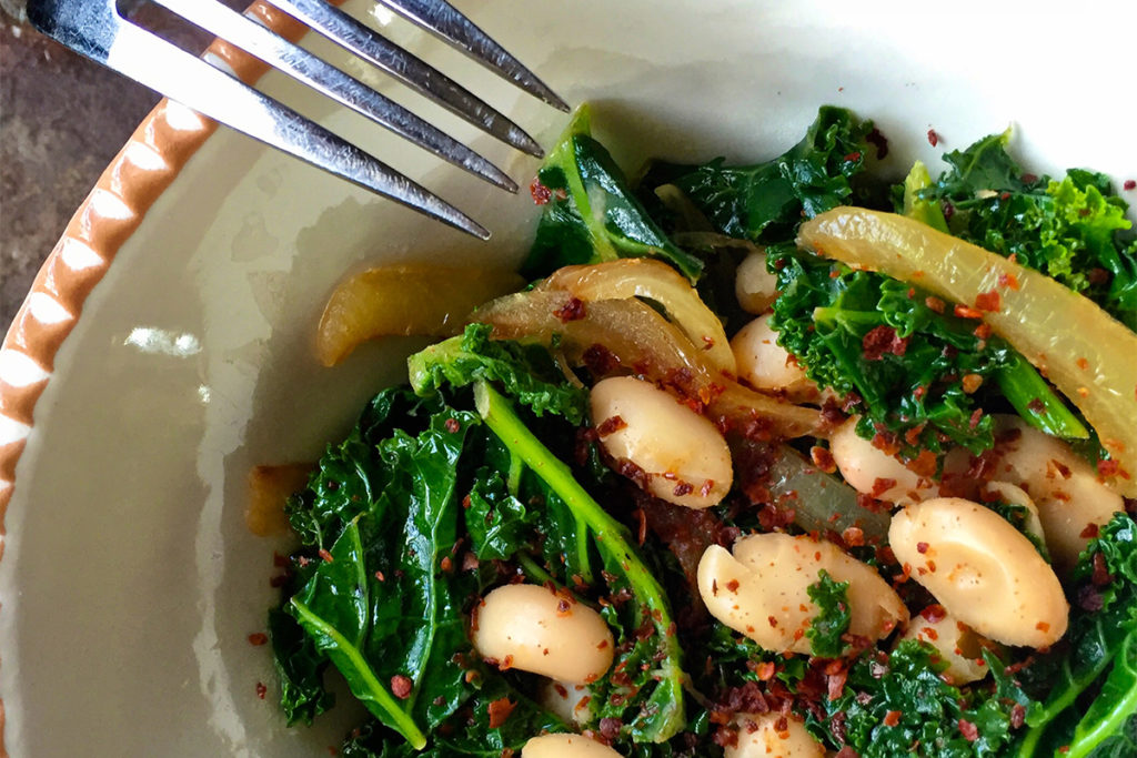 Greens and beans