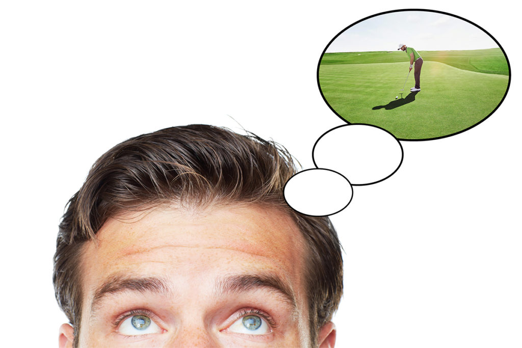Visualization Training for Golfers