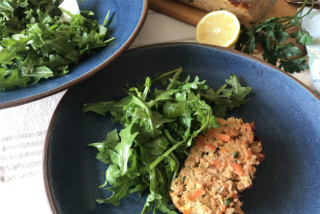 Salmon Oat Loaf