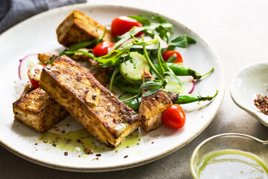 Tofu steak