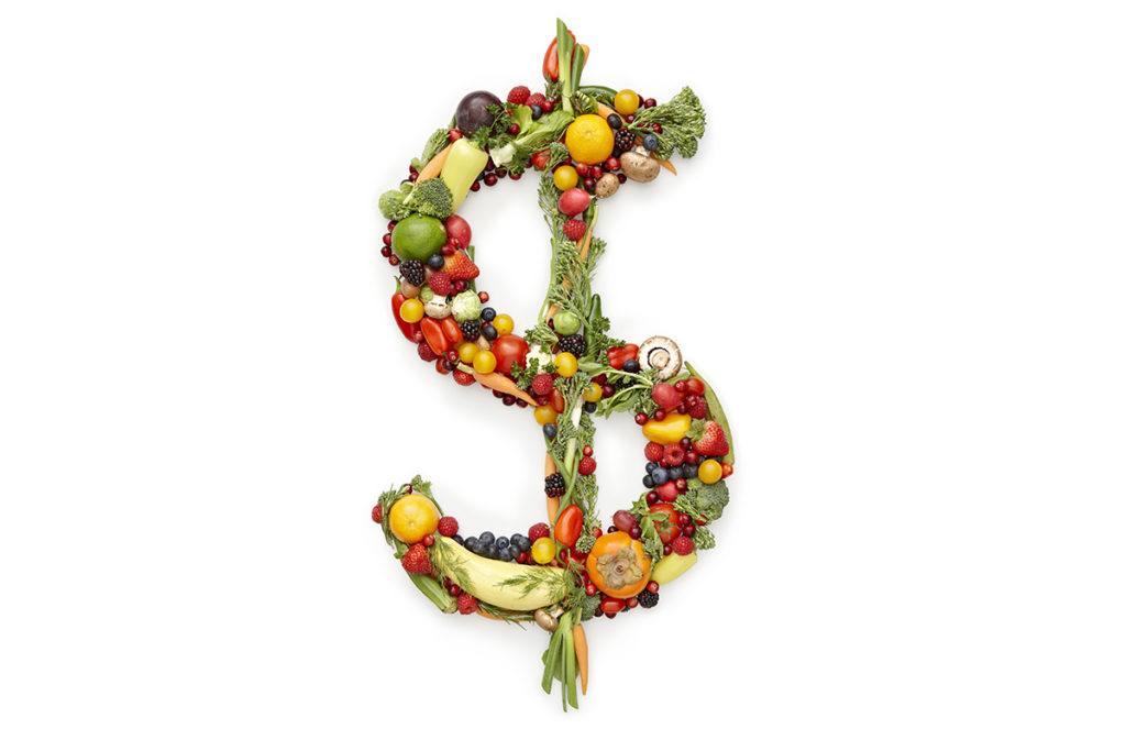 Cash incentive to eat vegetables