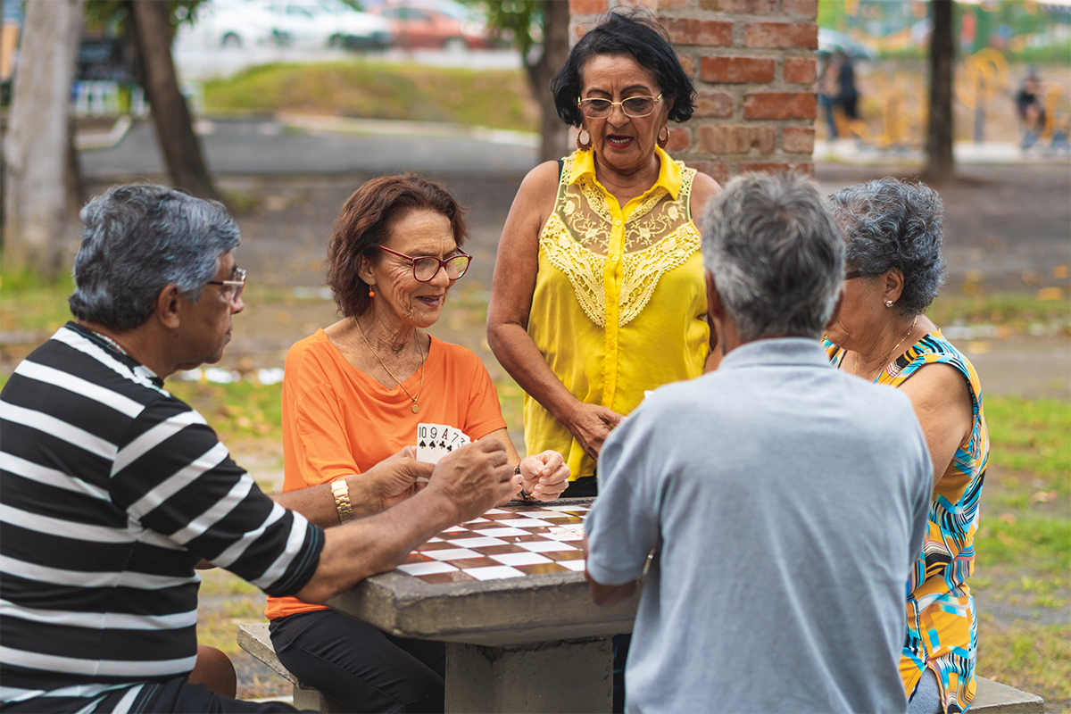 Socializing and health in the Blue Zones