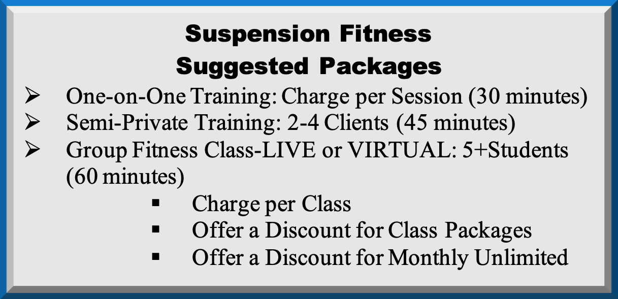 Virtual trainer suspension cheap