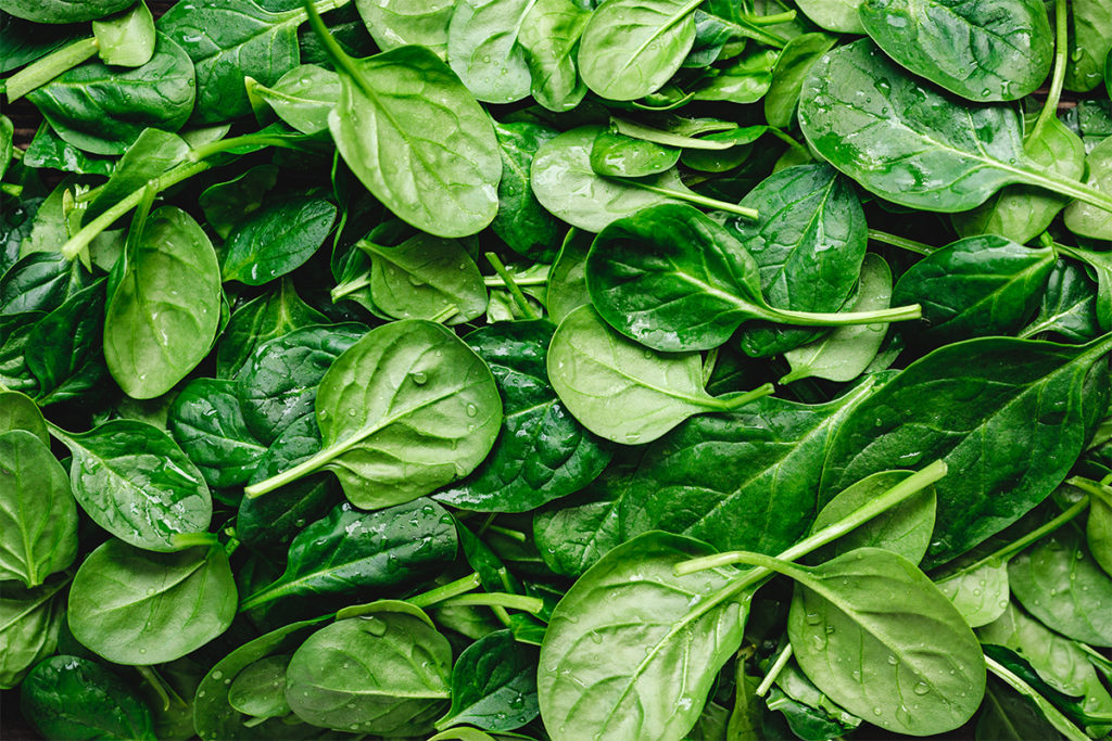 Spinach and manganese
