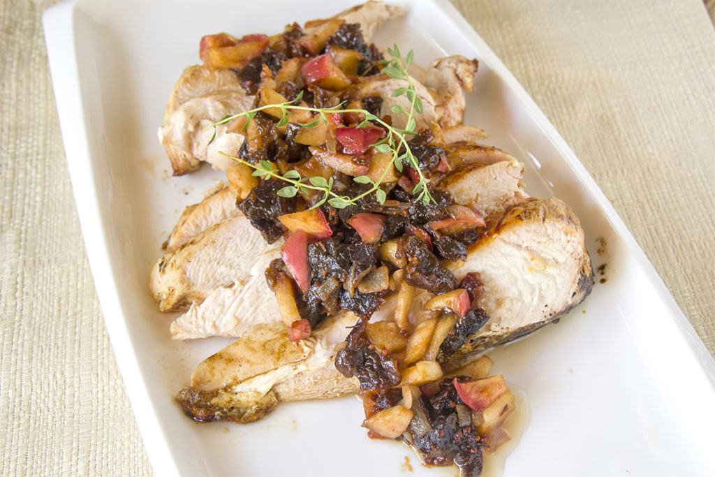 Chicken with Apple Chutney
