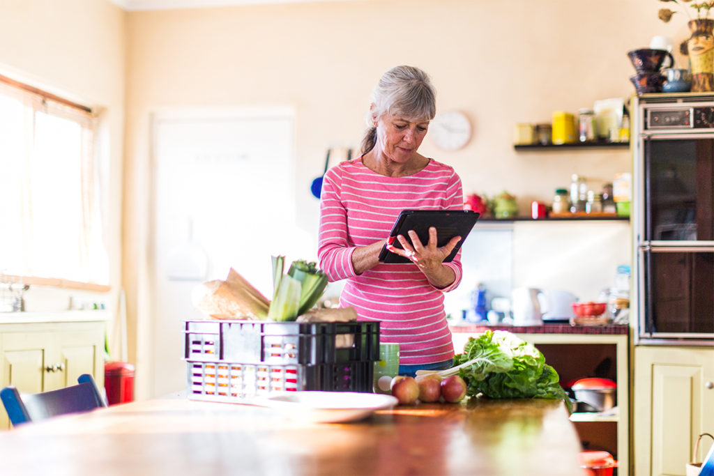 Older cooks at home