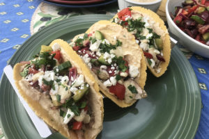 Mediterranean Chicken Tacos