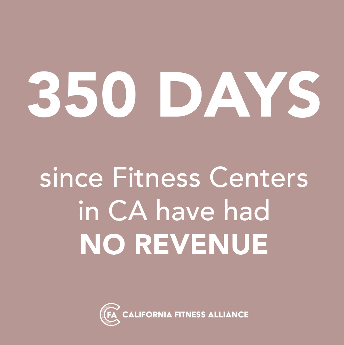 California Fitness Alliance social media tile