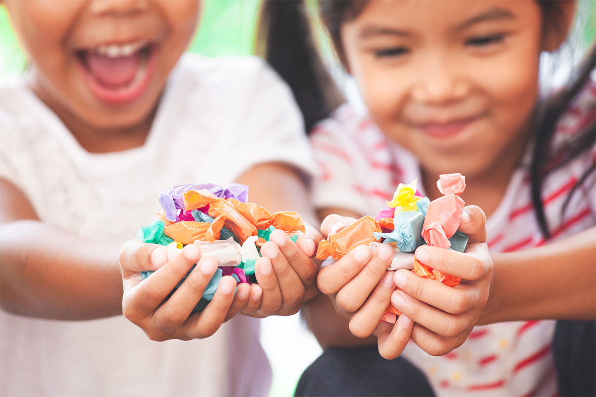 Kids require more sugar to detect sweetness