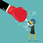 Woman using anger as a tool for growth.
