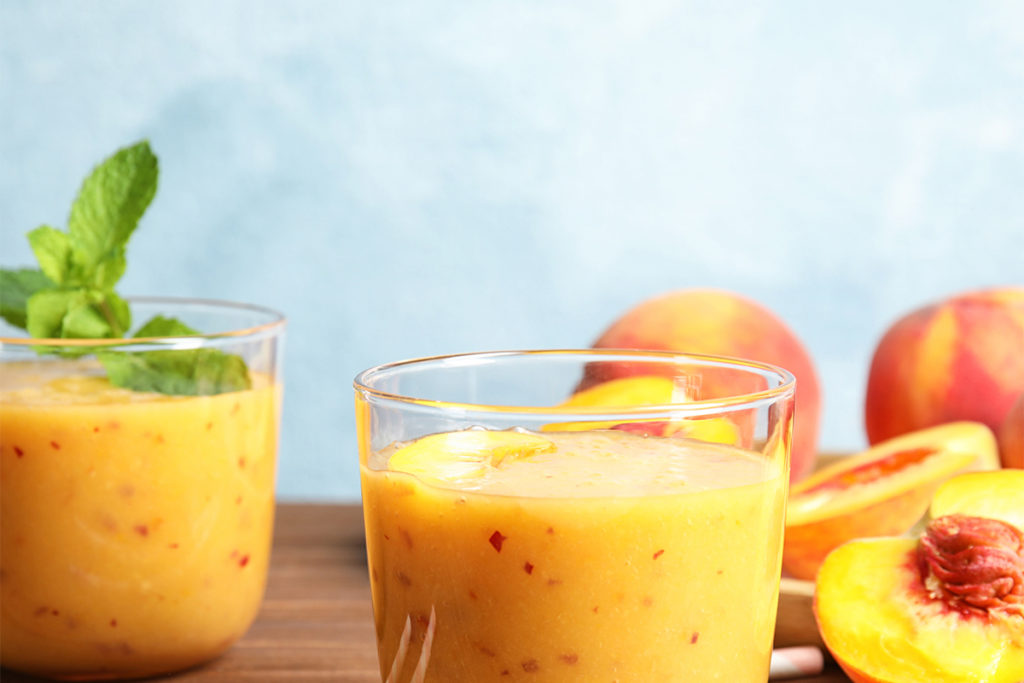 Chili-Peach Gazpacho recipe