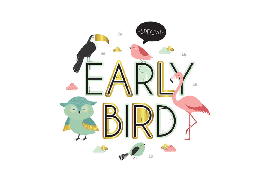 Early bird meal timing