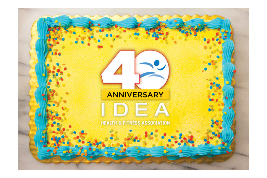 IDEA's 40th Anniversary Cake