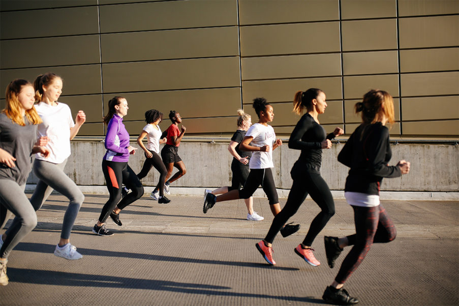 Running for adolescents and depression