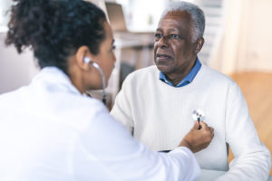 Doctor in Black men's health program