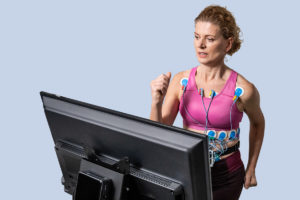 Woman exercising with chronic medical conditions