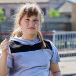 Young girl to represent childhood obesity program