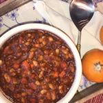 Chipotle Pumpkin Baked Beans