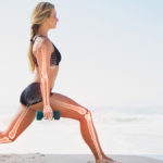 Woman strength training for veganism and bone fractures risk