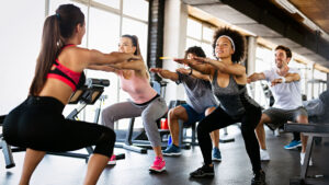 Instructor subbing for fitness class