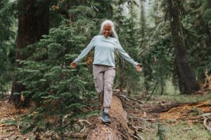 Strength balance and fall risk