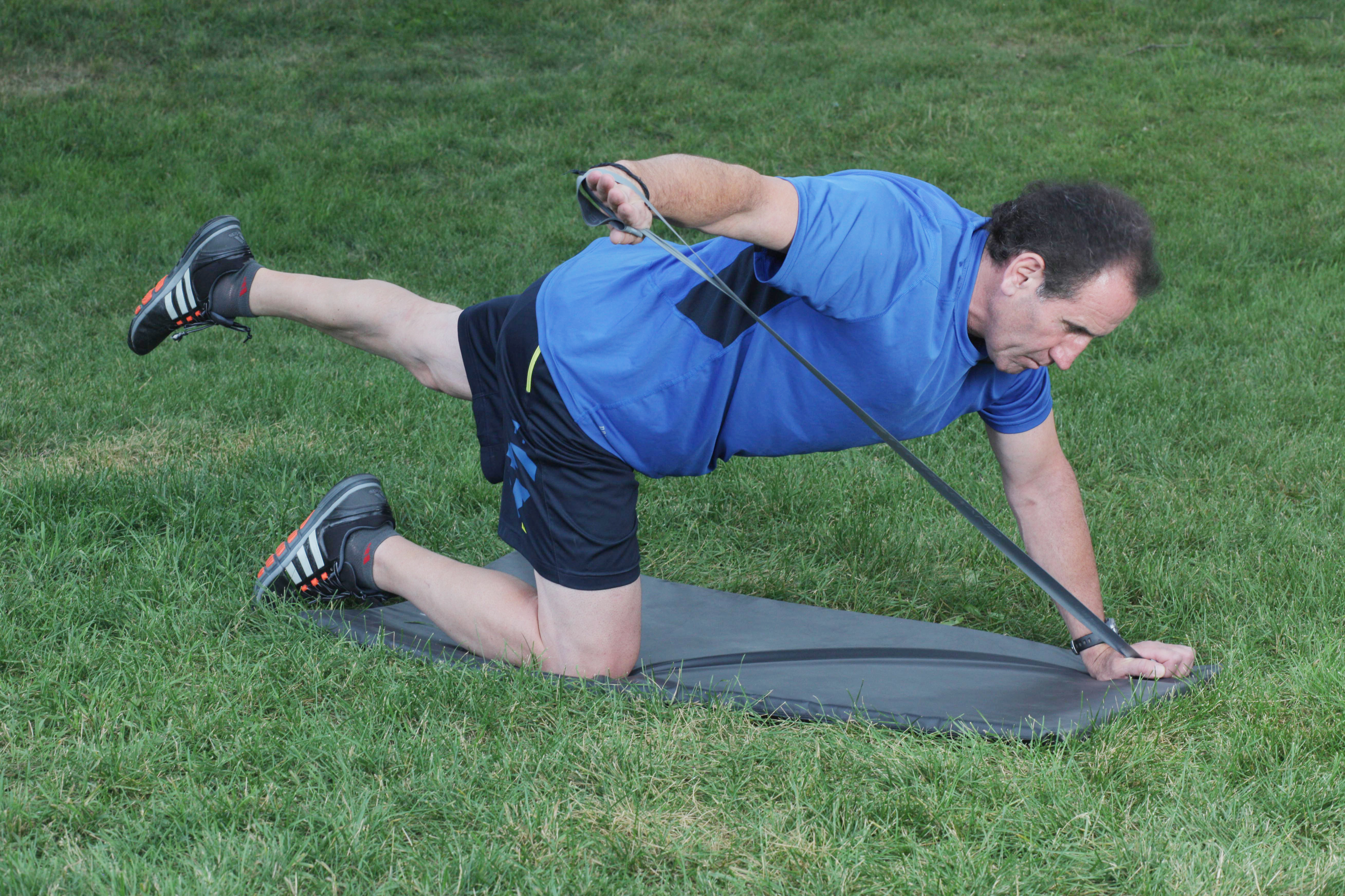 Hip Core Rotation Lunge